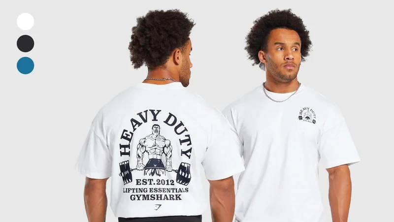 HEAVY DUTY T-SHIRT -WHITE.