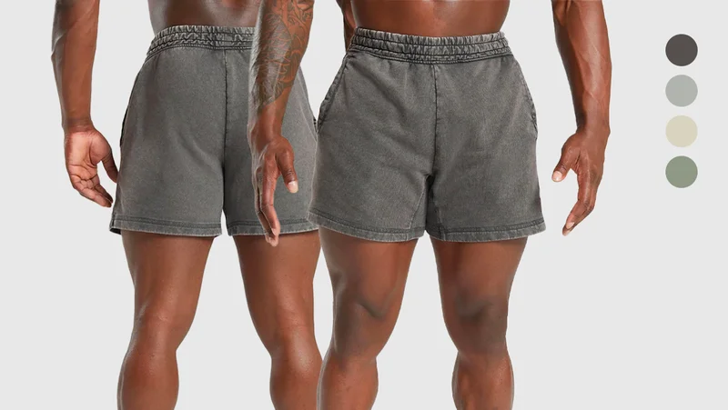 HERITAGE 5'' SHORTS - ONYX GREY.