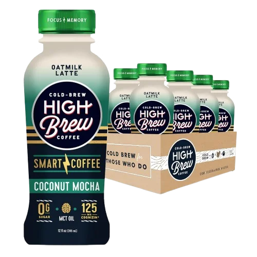 Image of High Brew Coffee Coconut Mocha Smart Coffee (12 Pack)