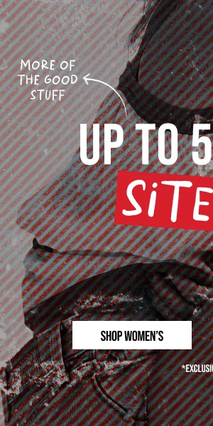 Up to 50% off shop women's