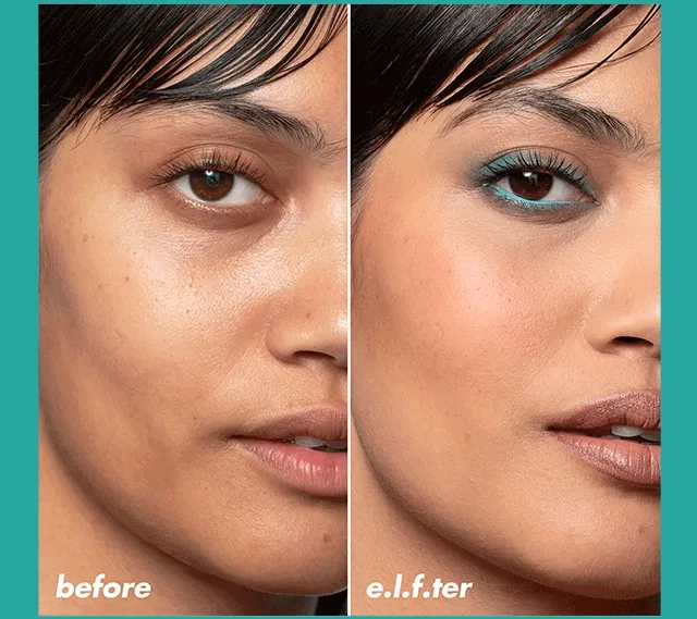 Before & e.l.f.ter Before & e.l.f.ter