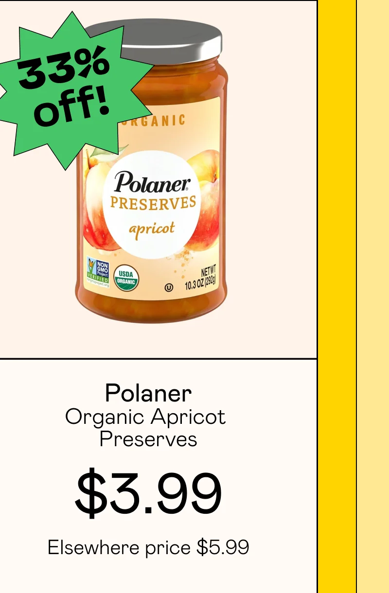 Organic Apricot Preserves