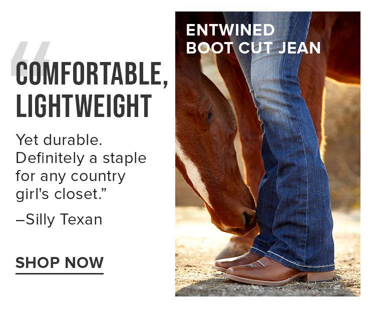 Entwined Boot Cut Jean | SHOP NOW