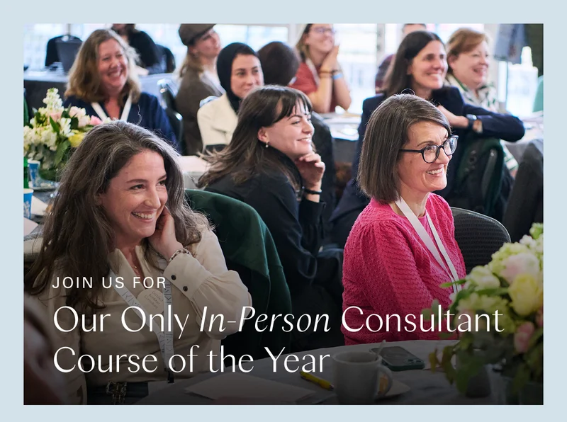 Join Us for Our Only In-Person Consultant Course of the Year
