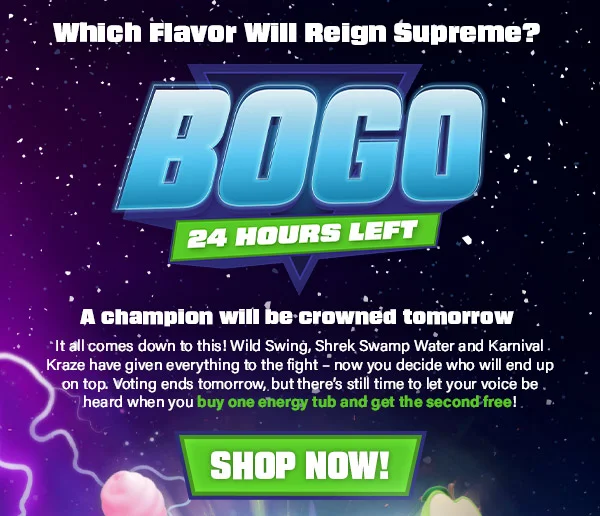 BOGO 24 HOURS LEFT