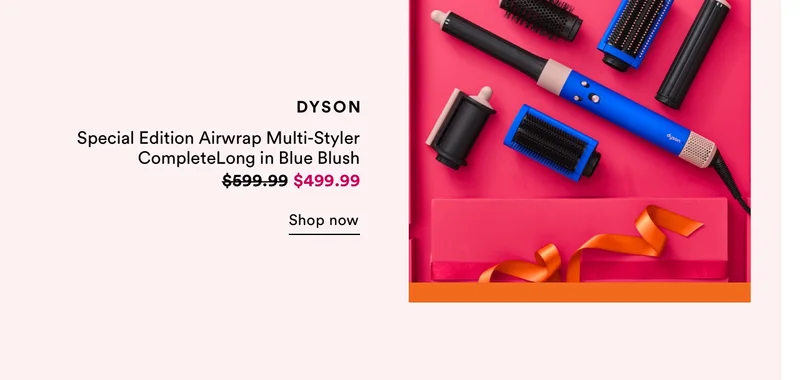 Dyson | Special Edition Airwrap Multi-Styler Complete Long in Blue Blush | $499 | Shop now