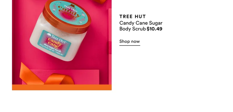 Tree Hut | Candy Cane Sugar Body Scrub | $10.49 | Shop now