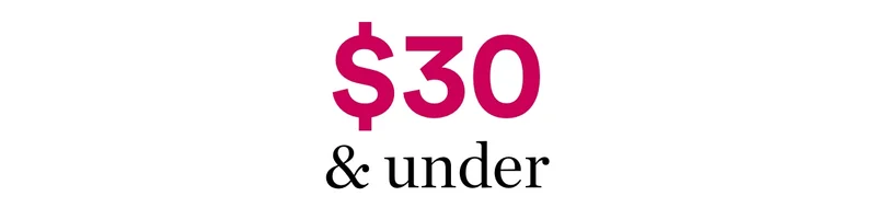 $30 & under