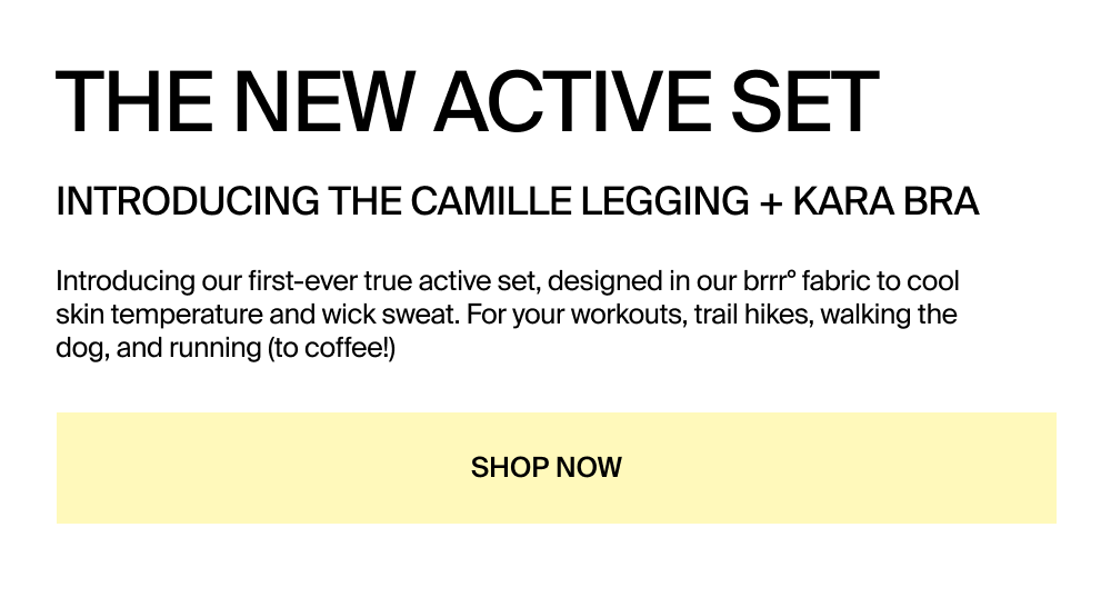 Shop the Camille Legging & Kara Bra