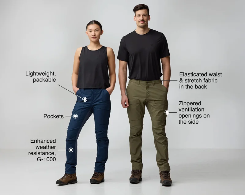 Abisko Hybrid Trail Trousers