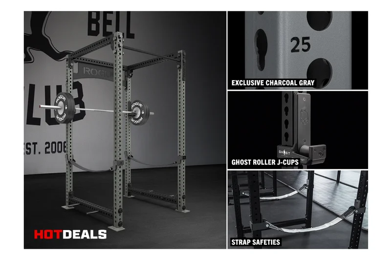 Rogue RM-4 Monster Rack 2.0 - Charcoal