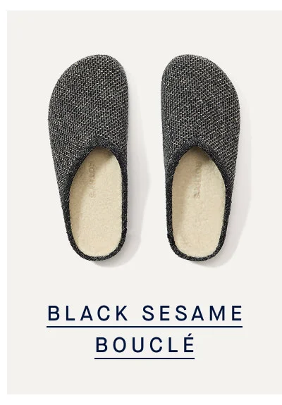 BLACK SESAME BOUCLÉ