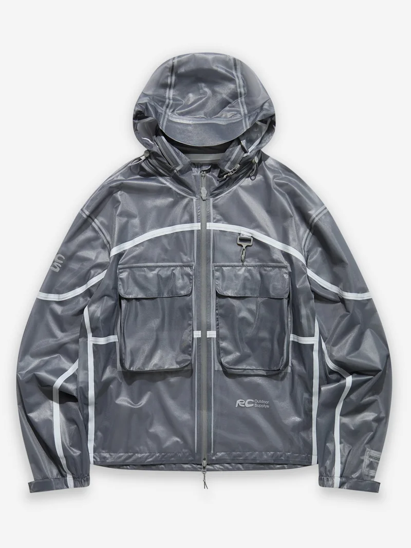 Image of RCOS Owens Shell Jacket - Translucent Blue