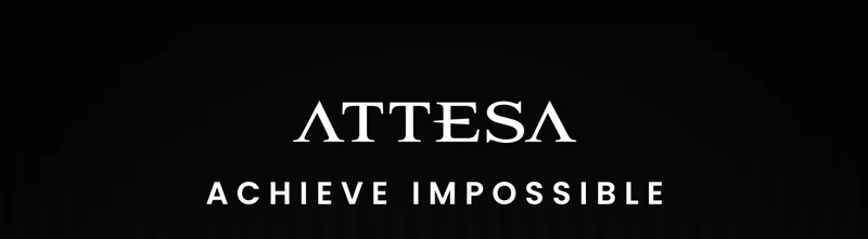 [ATTESA Achieve Impossible logo]