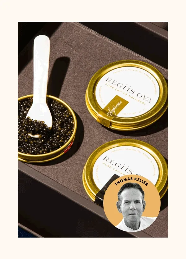 Chef Thomas Keller's Regiis Ova Chef Thomas Keller's Regiis Ova