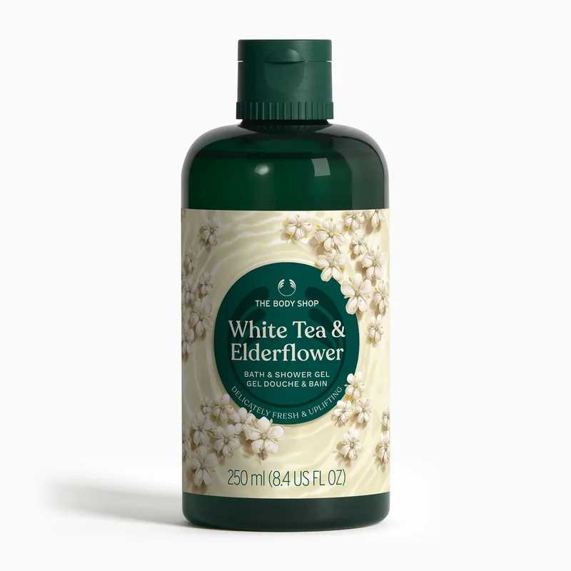 Image of White Tea & Elderflower Bath & Shower Gel