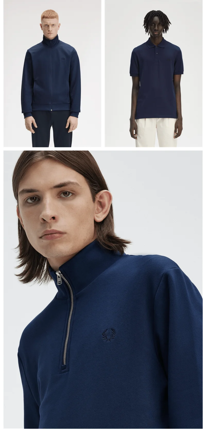 Fred Perry Tennis Blue Baseline