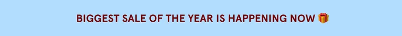 Biggest sale of the year is happening now