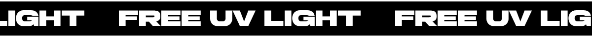 Free UV Light back in stock