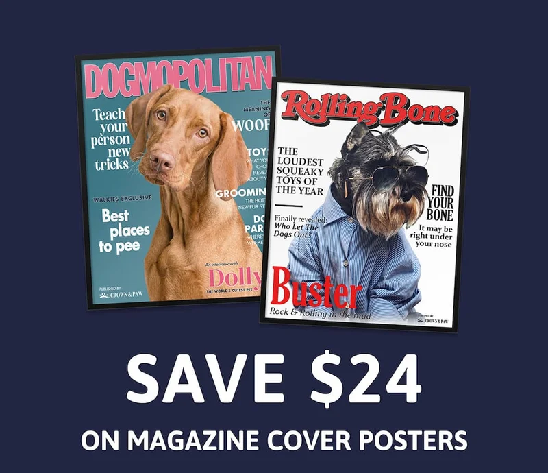 SAVE $24 on Magazine Cover Posters