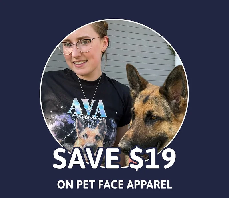 SAVE $19 on Pet Face Apparel
