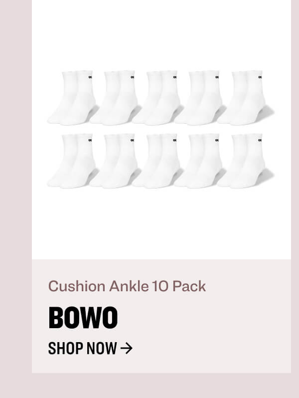 Cushion Ankle 10 Pack BOWO shop now