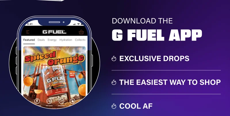 Download the G FUEL App