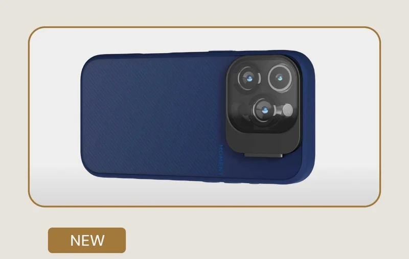 Image of Moment case with quick lock filter