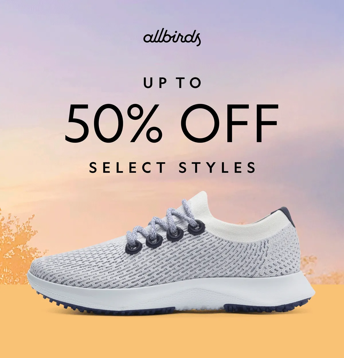 Up To 50% OFF Selected Styles
