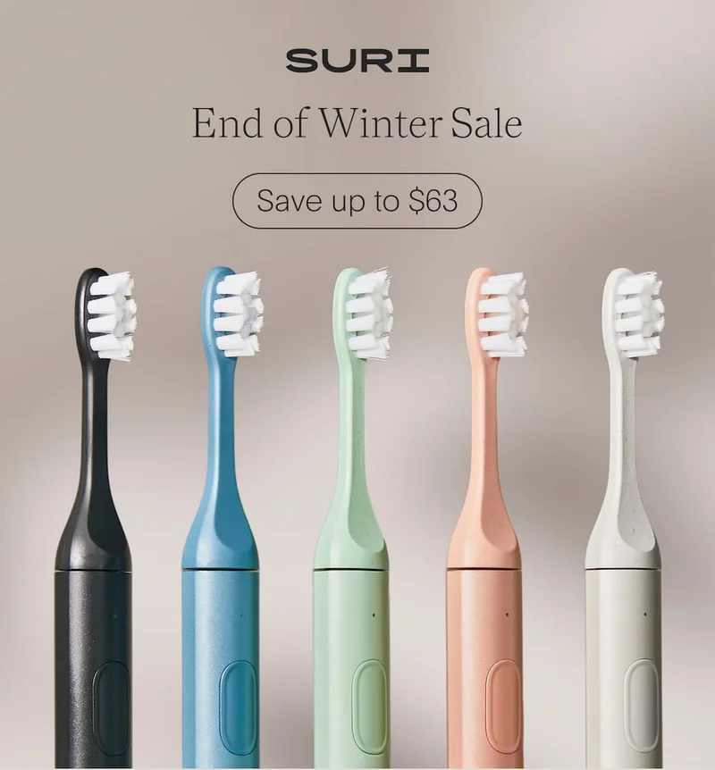 End of Winter Sale | Save up to $63