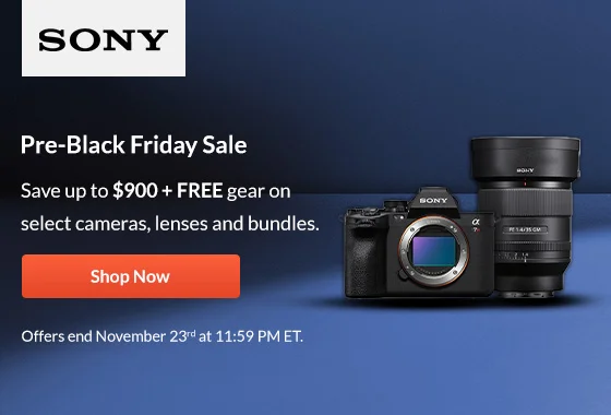 Sony Pre-Black Friday Sale | Shop Now