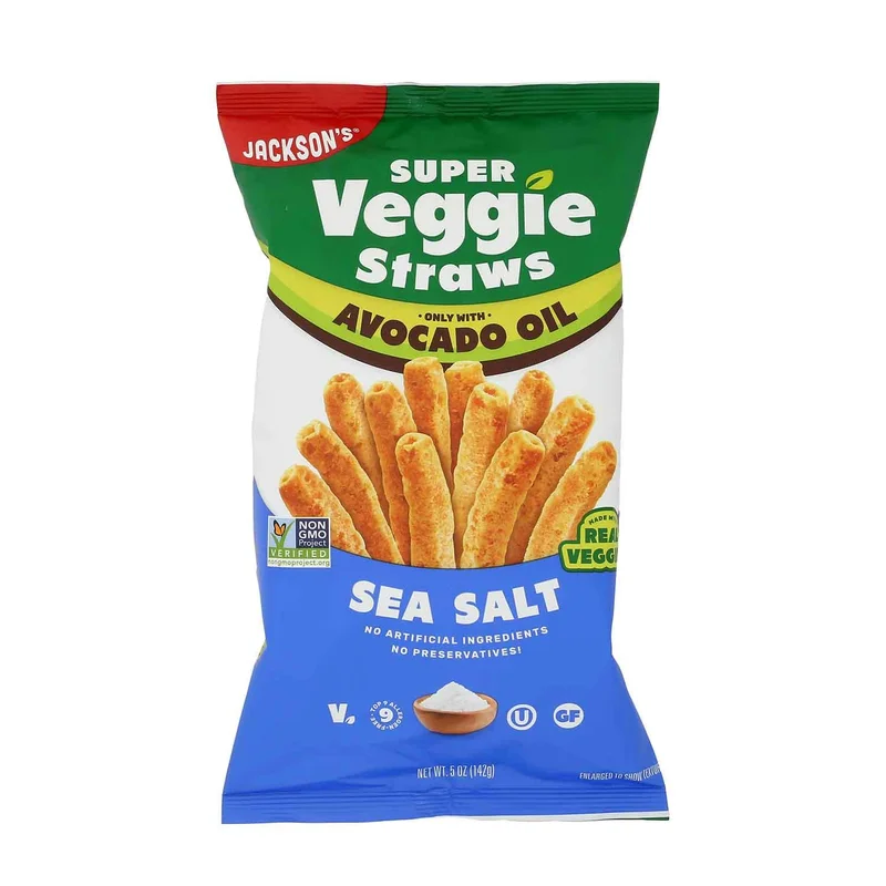 Avocado Oil Super Veggie Straws - Sea Salt - 12/5oz