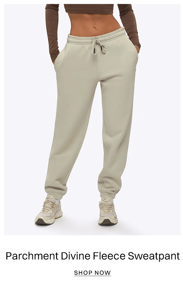 Parchment Divine Fleece Sweatpant