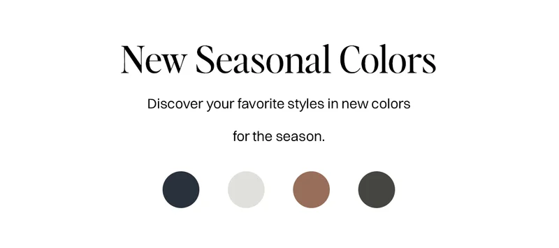 New Seasonal Colors