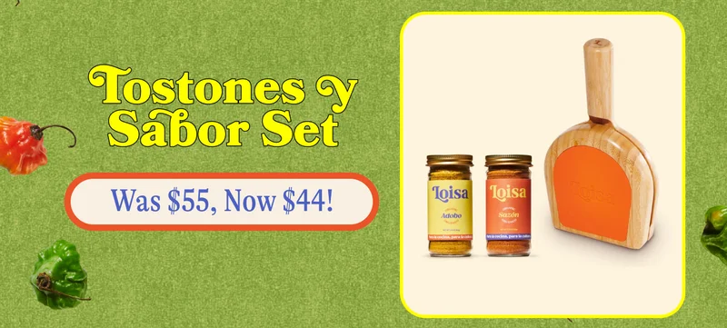 Tostones y Sabor Set (was $55, now $44!)