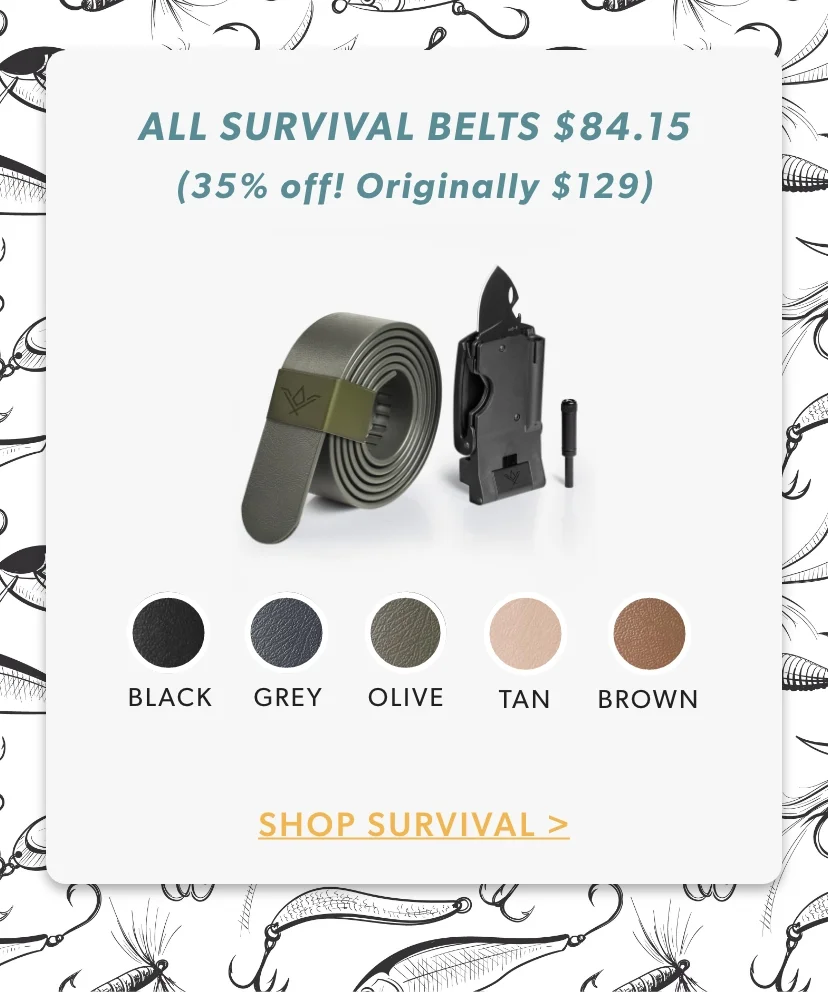 Shop Survival Belts. Now $84.15 Shop Survival Belts. Now $84.15