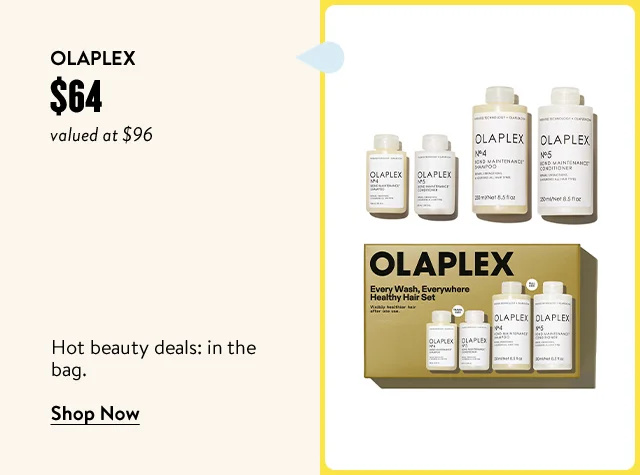 Olaplex Every Wash, Everywhere Healthy Hair Set.