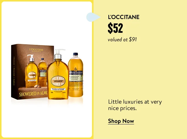 L'Occitane Showered in Almond Set.
