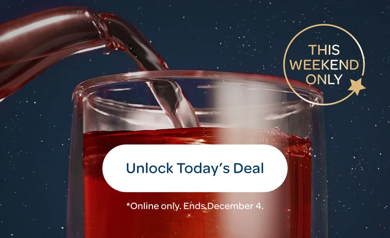 Ends tomorrow - Unlock Today's Deal - *Online only.Ends December 4.