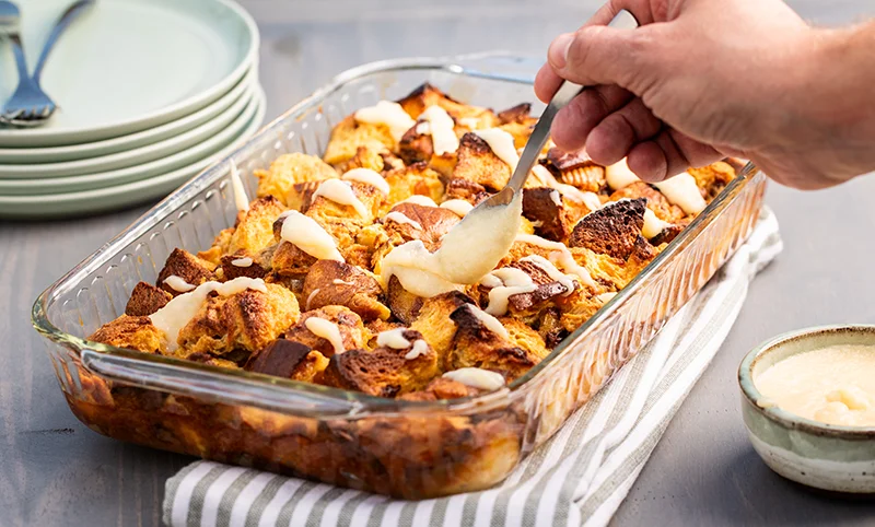Panettone Bread Pudding