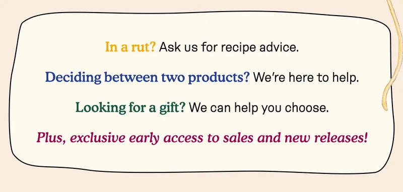 Ask for recipe advice