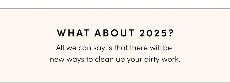 WHAT ABOUT 2025