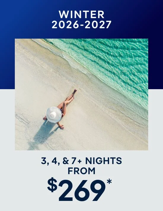 Winter 2026-2027 – 3, 4, & 7+ Nights – Click to View Cruises & Book Now Winter 2026-2027 – 3, 4, & 7+ Nights – Click to View Cruises & Book Now
