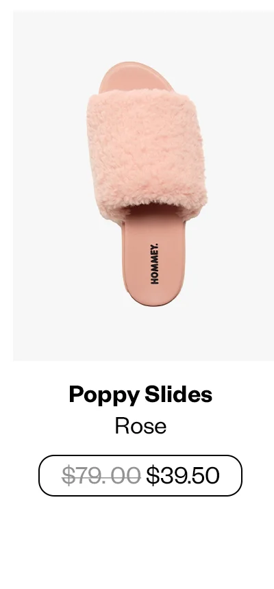 Poppy Slides - Rose