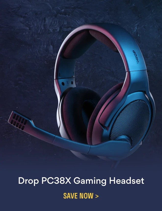 Drop PC38X Gaming Headset Drop PC38X Gaming Headset