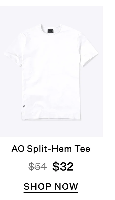 AO Split-Hem Tee