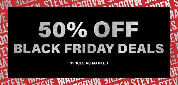 50% Off Black Friday Deals