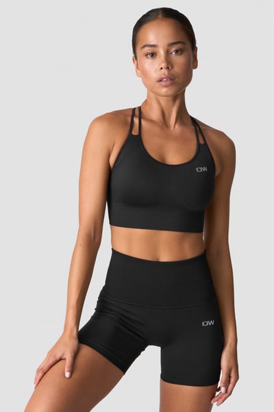 Image of Define Seamless Sports Bra Black