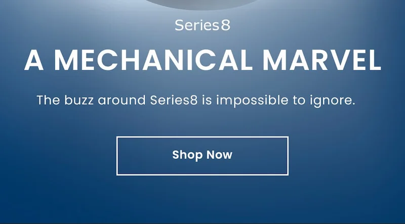 Series8 Logo: A Mechanical Marvel, The buzz around Series8 is impossible to ignore. Shop Now