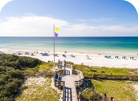 Bliss is always on the horizon in Santa Rosa Beach, Florida.